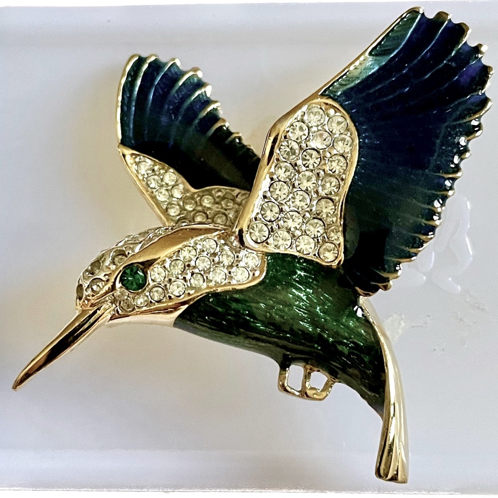 Hummingbird pin/brooch